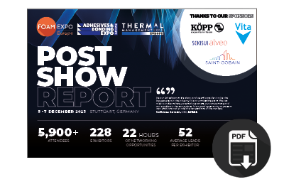 Post show report with event stats and key information from Thermal Management Expo Europe 2024 